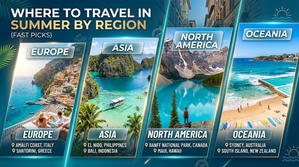Where to Travel in Summer